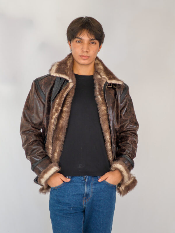 Chamarra Leon Kennedy - Alpine Café Craquelado   - Image 2